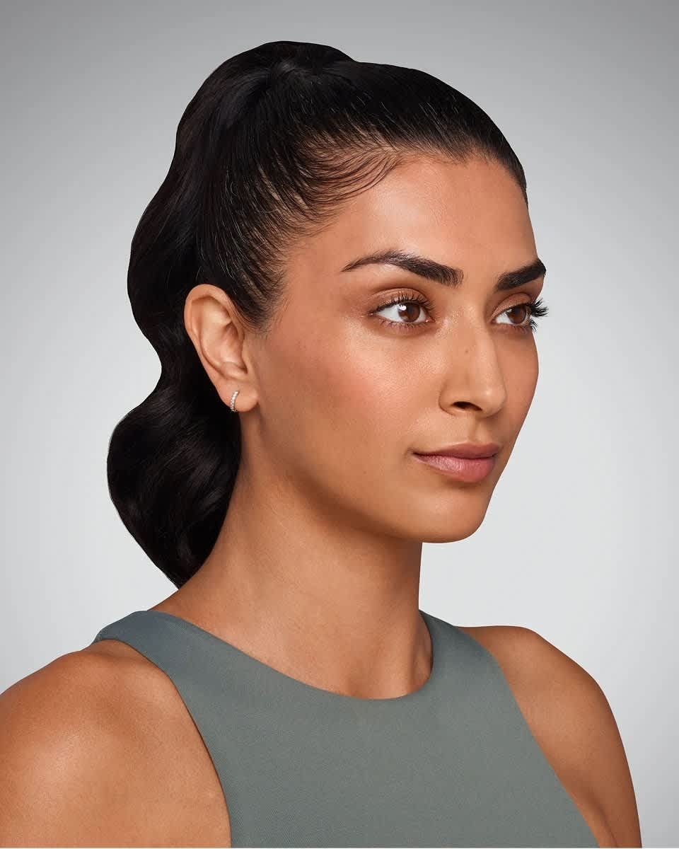 Midface volume restoration, oblique view — after treatment with Dr. Boris Zaks, MD, Beverly Hills