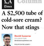 Los Angeles Times column featuring Dr. Boris Zaks